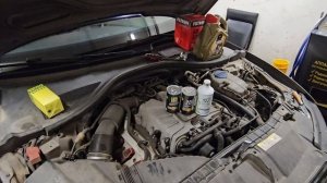 ✅️ Audi А6 3.0T 2011 163855км: промывка масляной системы