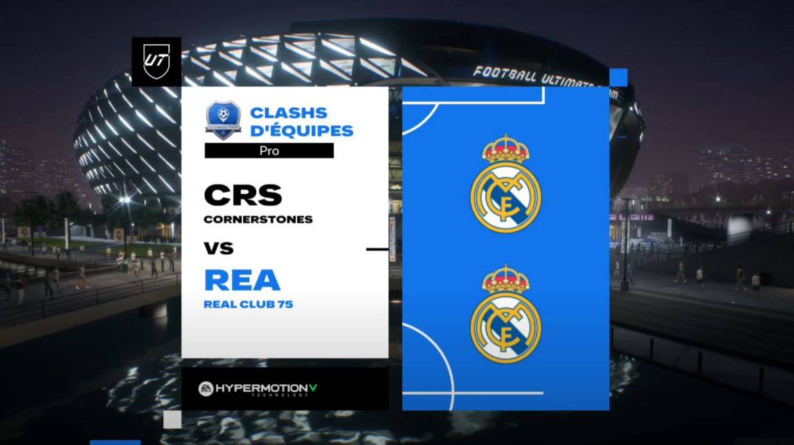 Clash Equipe • Cornerstones 🆚 Real Club 75
