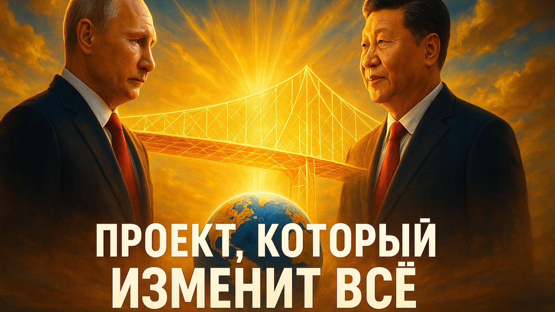 🌍 Проект, который изменит всё: Как Россия и Китай создают новый мировой порядок