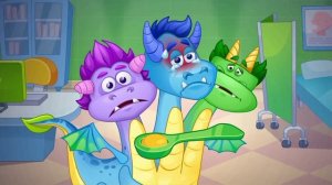 Кот Пломбир, про больницу, детский мультфильм.