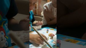 Разукрашиваем слепленые поделки из белой глины