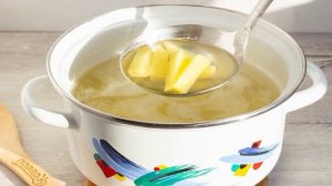 Куриный суп с сырными фрикадельками