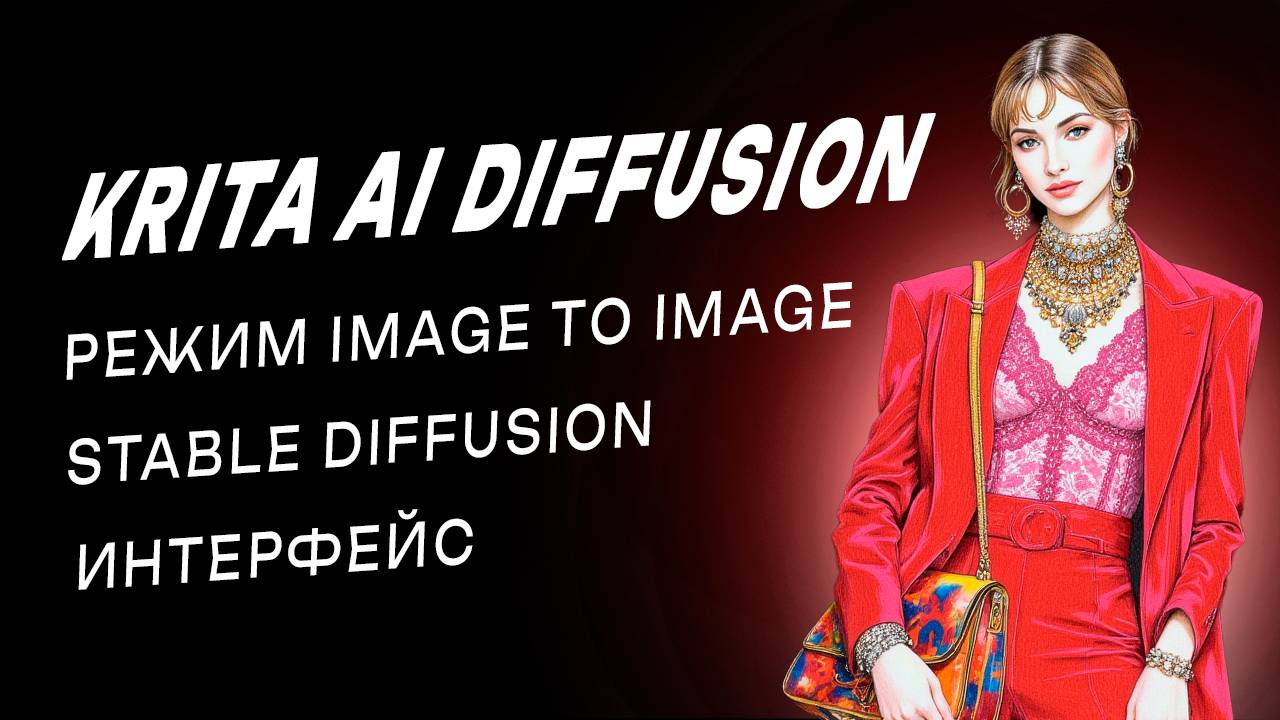 Интерфейс Krita Ai Diffusion: инструменты и функции Image-to-image