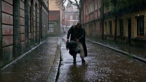 Человек и зонт