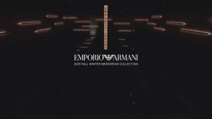 Показ мужской коллекции Emporio Armani осень-зима 2025-2026