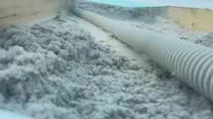 Утепление крыши каркасного дома эковатой