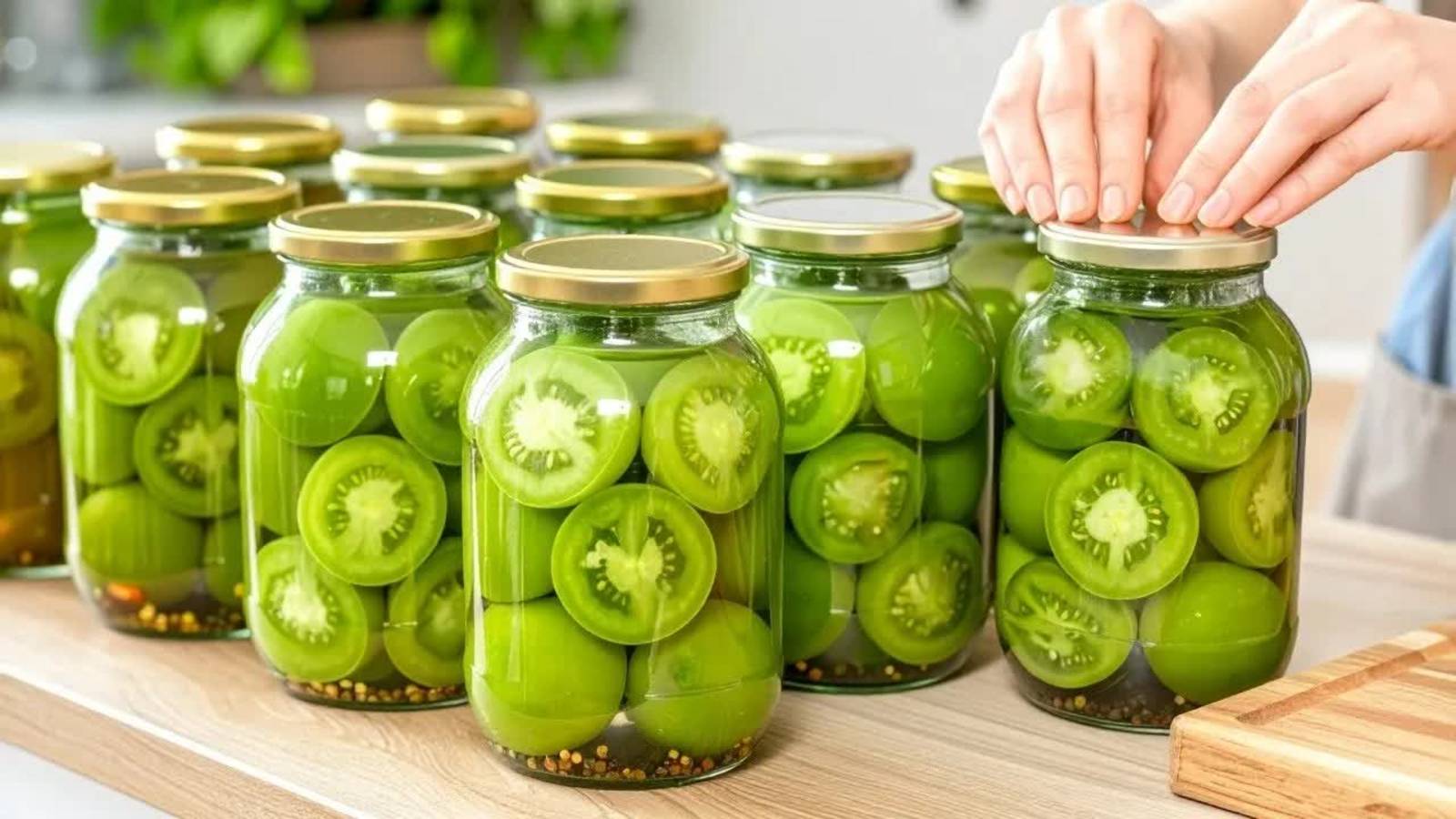 КОНСЕРВИРУЮ ПО 30 БАНОК этих ЗЕЛЕНЫХ ПОМИДОРОВ, все равно НИКОГДА НЕ ХВАТАЕТ! Вкуснее, чем красные!