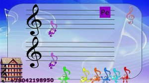 Интерактивная музыкальная игра "Семь нот"