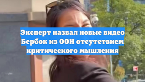 Эксперт назвал новые видео Бербок из ООН отсутствием критического мышления