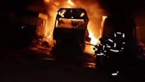 ‼️🇺🇦🔥 Кадры масштабных пожаров этой ночью после ударов по объектам врага