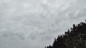 Ускоренное движение облаков ПОСЛЕДНЕЕ В СЕЗОНЕ 2025ГОДА 21 сентября 2025г