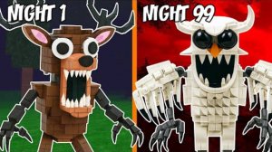 Я собрал всех монстров из «99 ночей в лесу» из Lego — новый пробужденный босс