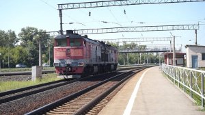 Тепловоз 2ТЭ10М-3087. Резервом.