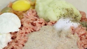 Котлеты куриные с начинкой