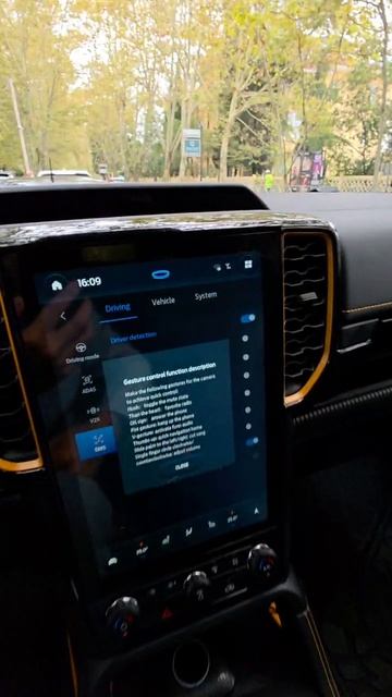 Управление жестами на FORD RANGER P789 Китайская сборка смотреть онлайн