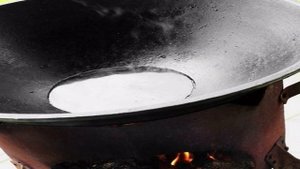 Лисички с картошкой в казане