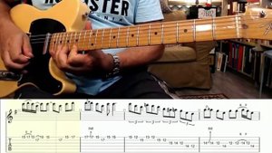 Major Pentatonic Licks (guitar cover,tab,backing track)