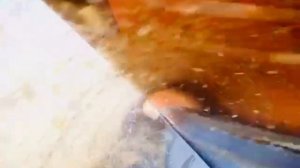 Очесывающая жатка Победа7 видео работы изнутри