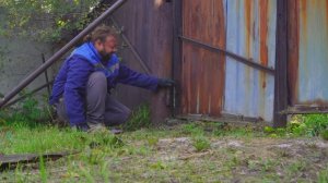 САМ ПОЧИНИЛ ВОРОТА ЕЩЁ 40 ЛЕТ ПРОСТОЯТ ПЕРЕСАДИЛ ПЕТУНЬЮ В ГОРШОК НА ОКНО