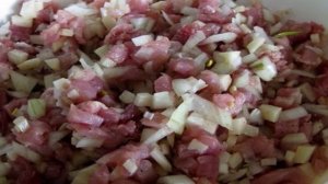 Курник со свининой и картошкой