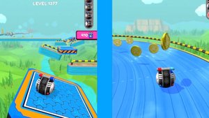 Going Balls  Super Speed run Gameplay New Update Level 1377 to 1380 Race