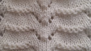 38. Очень милый узор Оборочки