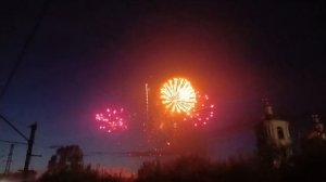 Салют, Фейерверки, День Победы, 9 мая 2025 года, Новокузнецк