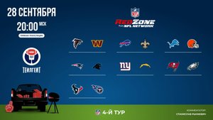 НФЛ. 4-й тур. Red Zone (первая волна)