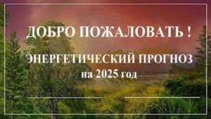Ци01-76 Энергетический прогноз на 2025 год. Чуньи Лин - Цигун Весеннего Леса