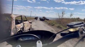 ❗Так выглядит одна из дорог снабжения под Мирноградом