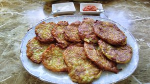 Драники из кабачков и картофеля. Всё просто и вкусно!