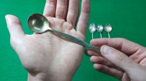 Чайные ложки СССР из мельхиора и нейзильбера (МНЦ). Часть 4.