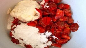 Клубничный шербет Бархатный