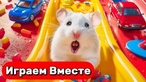 ЛАБИРИНТЫ С ЛОВУШКАМИ И МОНСТРАМИ ДЛЯ УМНОГО ХОМЯКА 🐹 ВИДЕО ПРО УМНОГО ХОМЯКА ДЛЯ ДЕТЕЙ