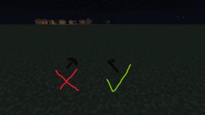 Что лучше незеритовая мотыга или деревянная кирка в майнкрафте