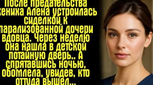 После предательства жениха Алена устроилась сиделкой к парализованной дочери вдовца… Через неделю...