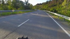 Поездка с двойкой на мотоцикле Доминар250.