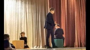 Интервью после спектакля!