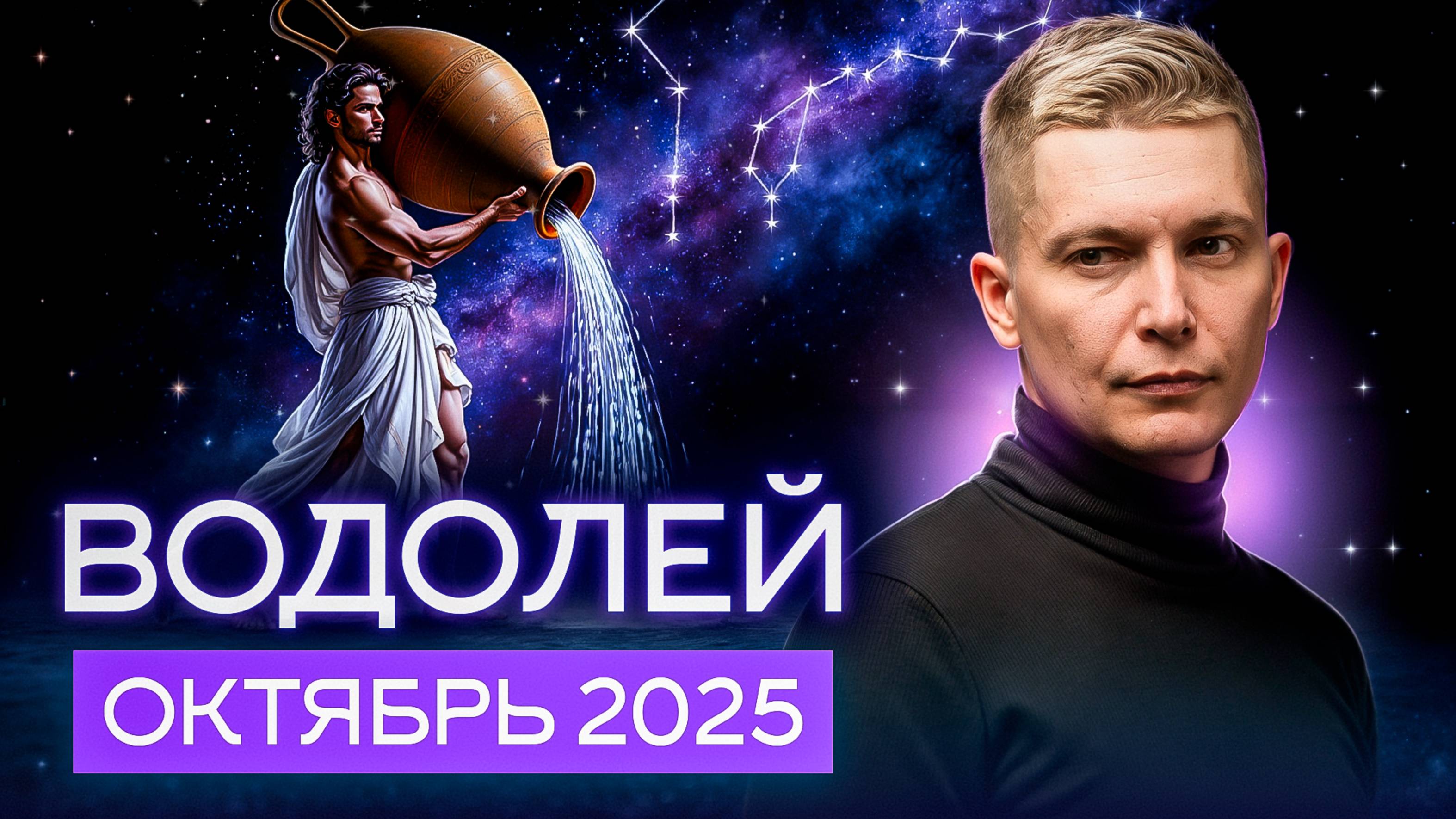 Водолей октябрь 2025. Сумасшедшая энергия цыганского табора. Душевный гороскоп Павел Чудинов