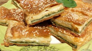 Замечательное вкусовое сочетание! ТВОРОЖНЫЙ ПИРОГ СО ШПИНАТОМ И СЫРОМ