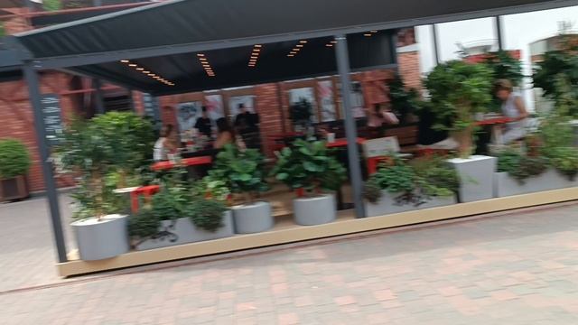 Общественное пространство "Сено " возле Сенной площади ,Петербург