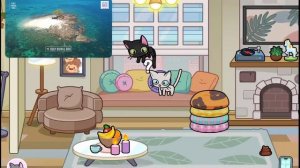 милка кита кошка гуляют котакошкааааааа