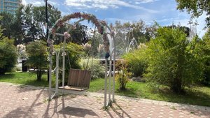 Отпуск в Сочи. Прогулка по скверу Фестивальный.