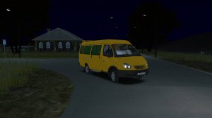 Поездка на ГАЗ-322130 по маршруту №103 по карте Большая Деревня 1.1