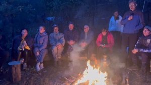 Олег Митяев у Грушинского костра 27.09.2025.