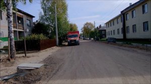 Дорожные работы в Шалакуше