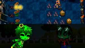 НОЧНАЯ ЛОКАЦИЯ ГАЗОНА Plants VS Zombies Fusion Mod v2.8.2 #1