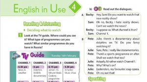 Spotlight 7, mod 4 Eng in use, words