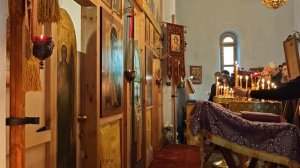 27.09.25 Воздвижение. Литургия. Спасо-Андроников монастырь, храм Дмитрия Донского, знаменное пение.