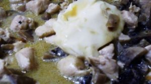 Курник с курицей и грибами